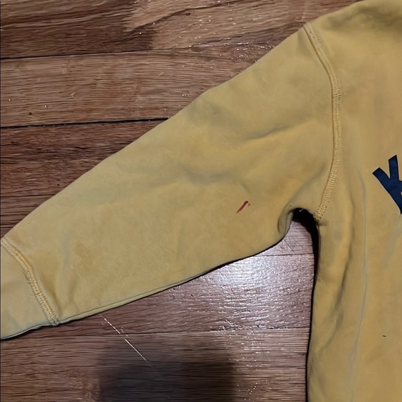 H&M US 4-6Y Yellow Kids Hoodie - Keep Doing What You Love - Picture 2 of 5